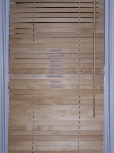 My new and wonderful "chore chart."  Yes, I need one for me.