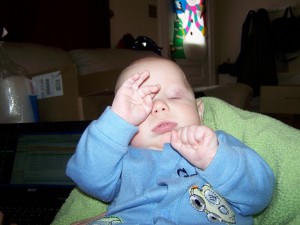 Ramblings.  Or, how to get your baby to sleep through the night.