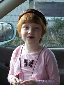 She's got facepainting skillz.