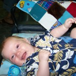 G was a happy, happy baby...