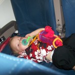 Mr. F fell asleep pretty easily at the same time G did.